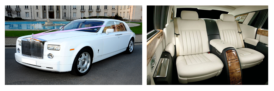 Rolls Royce Phantom Wedding Car